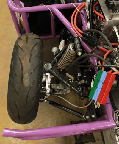 Photo of new wheel unit.