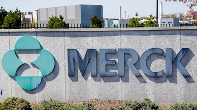 This May 1, 2018, file photo shows Merck corporate headquarters in Kenilworth, N.J. Merck & Co. reports financial results Tuesday, April 30, 2019.