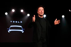 In this March 14, 2019, file photo Tesla CEO Elon Musk speaks before unveiling the Model Y at Tesla's design studio in Hawthorne, Calif. Musk appears poised to transform the company’s electric cars into driverless vehicles in a risky bid to realize a bold vision that he has been floating for years. The technology required to make that quantum leap is scheduled to be shown off to Tesla investors Monday, April 22, 2019, at the company’s Palo Alto, Calif., headquarters.