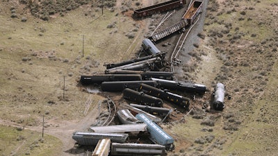 Twenty three Union Pacific train cars derailed on March 30, 2019, releasing an unknown quantity of propane after one car overturned about six to eight miles south of Eureka, Utah. Officials blew up 11 derailed tanker cars containing propane and biodiesel in a controlled detonation.