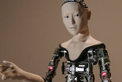 This Monday, Aug. 1, 2016 file photo shows the humanoid robot 'Alter' on display at the National Museum of Emerging Science and Innovation in Tokyo. Understanding humor may be one of the last things that separates humans from ever smarter machines, computer scientists and linguists say.