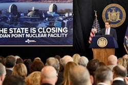 New York Gov. Andrew Cuomo delivers one of his State of the State addresses in New York's One World Trade Center building, Monday, Jan. 9, 2017.