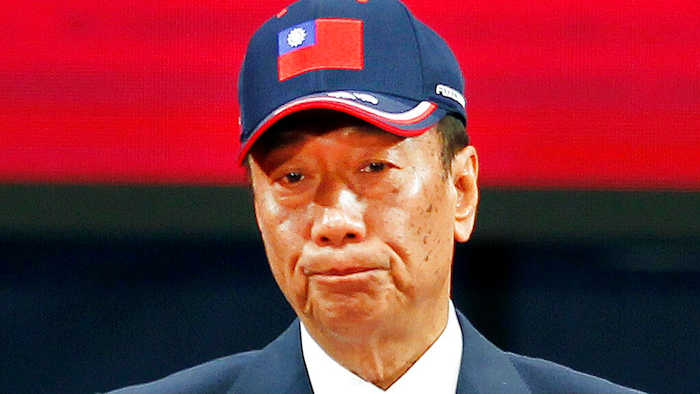 Foxconn's chairman Terry Gou.