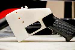 This Aug. 1, 2018 file photo, shows a 3D-printed gun called the Liberator at Defense Distributed, an online organization for weapons development, in Austin, Texas. New York's Democrat-controlled state Legislature has approved a measure that would ban the manufacture, sale and possession of 3D-printed guns and other undetectable firearms. The Assembly passed the bill Monday, May 20, 2019, five days after the legislation was approved by the Senate.