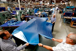 In this July 5, 2018, file photo workers assemble the Afloat water mattresses at the factory in Corona, Calif. On Wednesday, May 15, 2019, the Federal Reserve reports on U.S. industrial production for April.