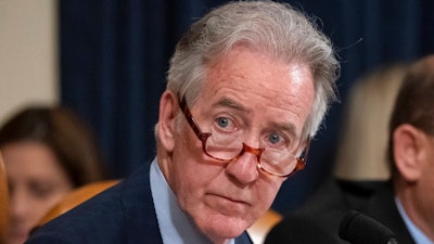In this May 9, 2019 file photo, House Ways and Means Committee Chairman Richard Neal, D-Mass., at a hearing on Capitol Hill in Washington. The House overwhelmingly approved a bill Thursday to promote retirement security by making it easier for small businesses and other companies to offer retirement plans.
