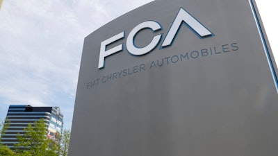The Fiat Chrysler Automobiles world headquarters is shown in Auburn Hills, Mich., Monday, May 27, 2019. Fiat Chrysler proposed on Monday to merge with France's Renault to create the world's third-biggest automaker, worth $40 billion, and combine forces in the race to make electric and autonomous vehicles.