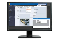 Figure 1. Parts Checkout w/ Barcode Scanning – scan and save a barcode number and associate it with a WO.