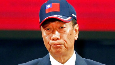 Foxconn's chairman Terry Gou.