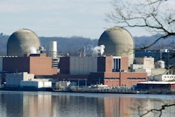 This Feb. 28, 2017, file photo shows Indian Point Energy Center in Buchanan, N.Y. A deal announced April 16, 2019, would close the two reactors at Indian Point within two years.
