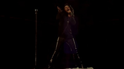 Still taken from Eyellusion's official video from a Ronnie James Dio hologram production at Wacken 2016.
