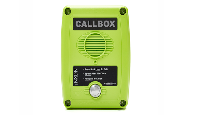 2-Way Radio Callbox From: Ritron | Industrial Equipment News (IEN)