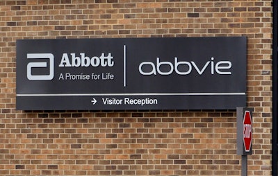 This Jan. 24, 2015, file photo, shows the exterior of AbbVie, in Lake Bluff, Ill. AbbVie is buying Botox maker Allergan in a cash-and-stock deal the drugmakers value at around $63 billion. The maker of the blockbuster immune disorder treatment Humira said Tuesday, June 25, 2019, that it will pay $120.30 in cash and a portion of AbbVie stock for each Allergan share.