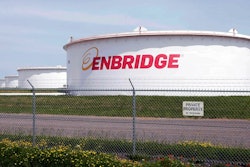 This June 29, 2018 photo shows tanks at the Enbridge Energy terminal in Superior, Wis. Enbridge Energy's plan to replace its aging Line 3 crude oil pipeline across northern Minnesota has hit another obstacle. Earlier this month a court said the project's environmental impact statement failed to address the possibility of an oil spill into the Lake Superior watershed. Now the Minnesota Pollution Control Agency and Department of Natural Resources say they can't take final action on the project's permits until the Public Utilities Commission addresses the deficiencies.