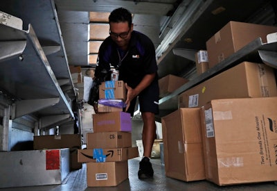 Online Shopping Amazon Deliveries Fedex Ap