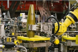 In this Jan. 29, 2015, file photo, a remotely controlled robot handles an inert simulated chemical munition during training at the Pueblo Chemical Depot in southern Colorado. The Army announced Wednesday, June 13, 2018, the depot had resumed destroying decades-old shells containing liquid mustard agent this week. The plant had been shut down for repairs since September.