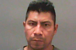 This undated photo provided by the Newton County Sheriff's Office in Kentland, Ind., shows Edgar Gardozo-Vasquez. An animal rights group that infiltrated a popular Indiana dairy farm and captured disturbing undercover video that has led to animal cruelty charges against three former farm workers including Gardozo-Vasquez released new footage Wednesday, June 12, 2019, showing workers punching and striking adult cows with poles while loading them into a farm milking carousel.