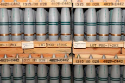 This Jan. 21, 2010, file photo, shows 105mm shells containing mustard agent that are stored in a bunker at the Army's Pueblo Chemical Storage facility in Pueblo, Colo. The costly plant in Colorado that destroys U.S. chemical weapons without incinerating them is over budget, behind schedule and bedeviled by troubles that could worsen the danger to workers. But when the Army said this month it wants to spend millions more installing older technology to help the beleaguered plant and reduce worker risk, public reaction was more acceptance than anger.