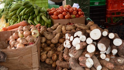 A food market in Nicaragua.
