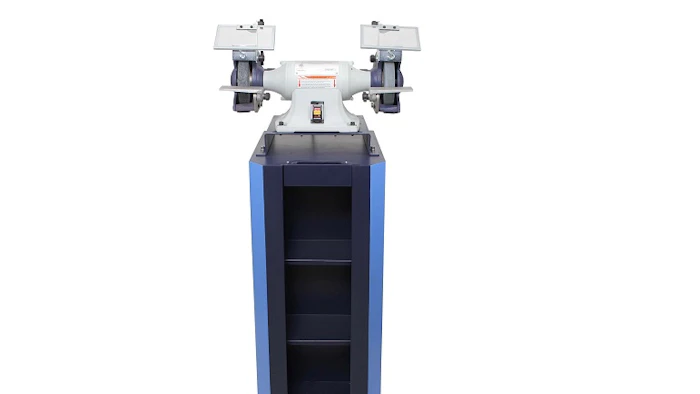 Heavy Duty Bench Grinder With Dust Collector From Palmgren Industrial Equipment News Ien