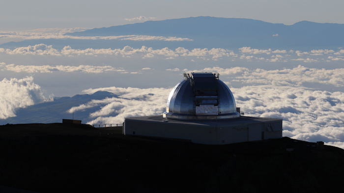 A telescope at the summit of Mauna Kea, Hawaii's tallest mountain is viewed. Astronomers using a giant telescope planned for Hawaii's tallest peak will be able to study how the earliest galaxies formed. They will be able to study planets orbiting stars other than our own with much greater detail.