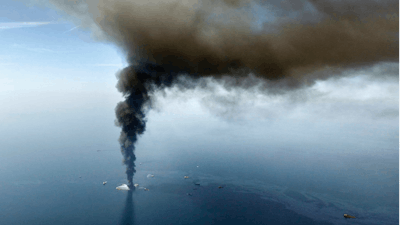 BP's Deepwater Horizon disaster.