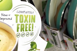 In this June 17, 2019 photo in Washington, a label states that these pans do not contain PFAS. For consumers, the health information that state and local governments and industry are releasing about a family of nonstick and stain-resistant compounds _ known as perfluoroalkyl and polyfluoroalkyl substances, or PFAS _ can be a lot like the label messages on those pots and pans: a confusing mix of reassurances and alarm.