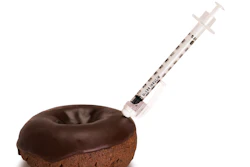 Syringe In A Doughnut