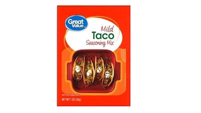 Taco Seasoning Recall Business Wire
