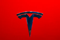 Tesla Red Logo Ap