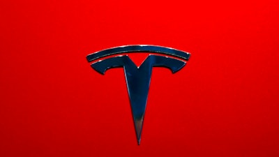 Tesla Red Logo Ap