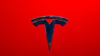 Tesla Red Logo Ap