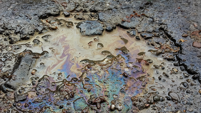 Road Spill Liquid I Stock