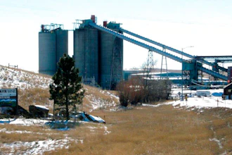 In a Jan. 21, 2016, file photo, the Belle Ayr Mine stands near Gillette, Wyo. Two coal mines in Wyoming and one in West Virginia owned by a company in bankruptcy could reopen if a judge approves a purchase offer. Court documents show Bristol, Tennessee-based Contura Energy has offered $20.6 million for the mines owned by Milton, West Viginia-based Blackjewel LLC. The mines have been closed since Blackjewel filed for bankruptcy July 1, 2019.