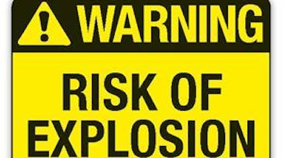 Explosion Warning