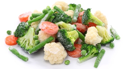 Frozen Broccoli, Carrots, Peas, Cauliflower, And Green Beans