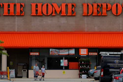 Shoppers leave the Home Depot store in Manchester, N.H., Thursday, Aug. 15, 2019. The Home Depot Inc. (HD) on Tuesday, Aug. 20, reported fiscal second-quarter net income of $3.48 billion. On a per-share basis, the Atlanta-based company said it had net income of $3.17.