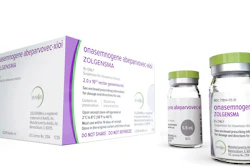 This photo provided by Novartis shows their gene therapy medicine Zolgensma. U.S. regulators want to know why Novartis didn't disclose a problem with testing data until after they approved the Swiss drugmaker’s $2.125 million gene therapy. On Tuesday, Aug. 6, 2019, the Food and Drug Administration said the questionable data involves testing of the therapy, Zologensma, on animals, not on patients.