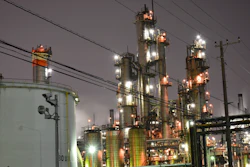 Oil Refinery At Night 000064533213 Medium