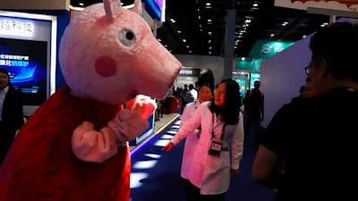 Hasbro is going whole hog on Peppa Pig. The maker of Monopoly and GI Joe will pay about $4 billion to buy Entertainment One Ltd, a British entertainment company that produces 'Peppa Pig,' 'PJ Masks' and other animated shows for preschoolers.
