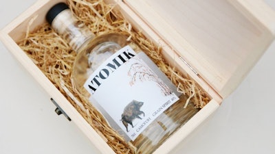 The artisanal vodka is one of the results of a project led by Professor Smith, a leading expert on Chernobyl.