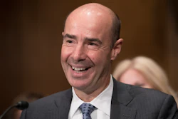 Secretary of Labor nominee Eugene Scalia speaks during his nomination hearing on Capitol Hill in Washington on Thursday.