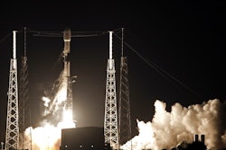 In this May 23, 2019, file photo, a Falcon 9 SpaceX rocket, with a payload of 60 satellites for SpaceX's Starlink broadband network, lifts off from Space Launch Complex 40 at the Cape Canaveral Air Force Station in Cape Canaveral, Fla. It’s a 21st century space race: Amazon, SpaceX and others competing to get into orbit and provide internet to the earth’s most remote places.