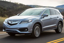 The 2016 RDX crossover SUV.