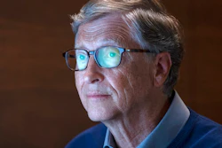 This image released by Netflix shows billionaire philanthropist Bill Gates in a scene from 'Inside Bill's Brain: Decoding Bill Gates,' streaming Sept. 20.