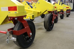 These 16” solid pneumatic casters are ideal for indoor/outdoor applications and have higher load ratings than full or air-filled pneumatics.