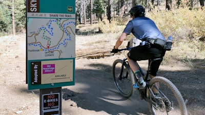 A new Trump administration order would allow e-bikes on every federal trail where a regular bike can go.