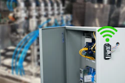Figure 1: Lightweight portal devices like this AutomationDirect Stride Pocket Portal can be quickly and easily installed to add IoT capabilities at any type of facility.
