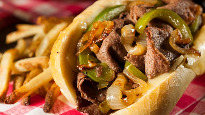 Philly Cheesesteak Hoagie Rool
