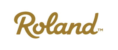 Roland Logotype Tm Rgb Gold